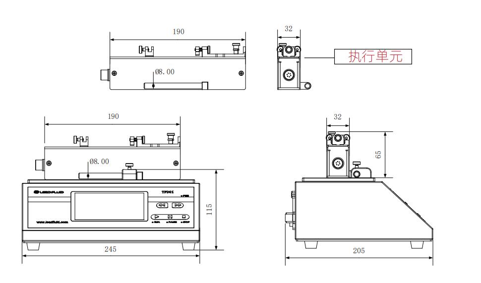 TFD01-01型分体注射泵